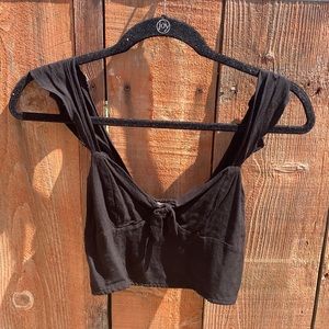 Urban Tie Bustier Top